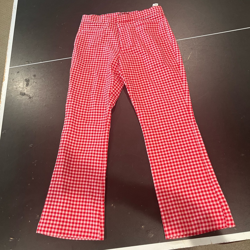 Zara Checkered Pants - Size Large